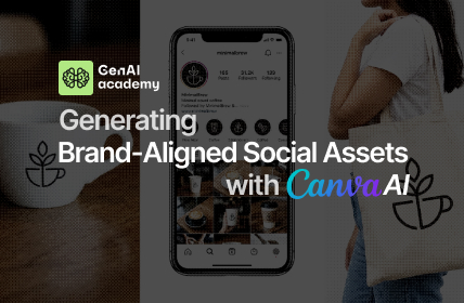 Generating Brand-Aligned Social Assets with Canva AI